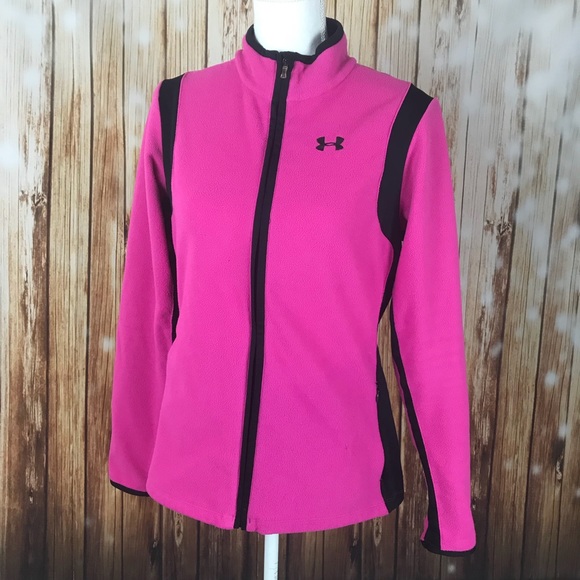 under armour pink fleece